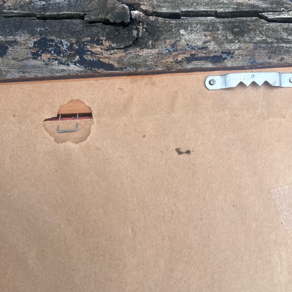 VINTAGE PAT PEARSON FRAMED FOLK ART PRINT RUSTIC FARMHOUSE - Picture 4 of 10